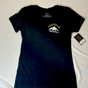 Ladies Leupold Ss cotton TEE Large, black